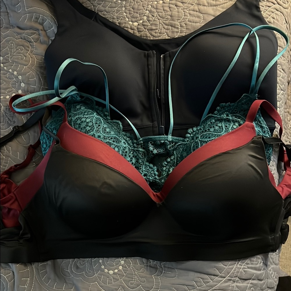 Stylish Lingerie Set - Black, Teal, Burgundy Soma Enbliss